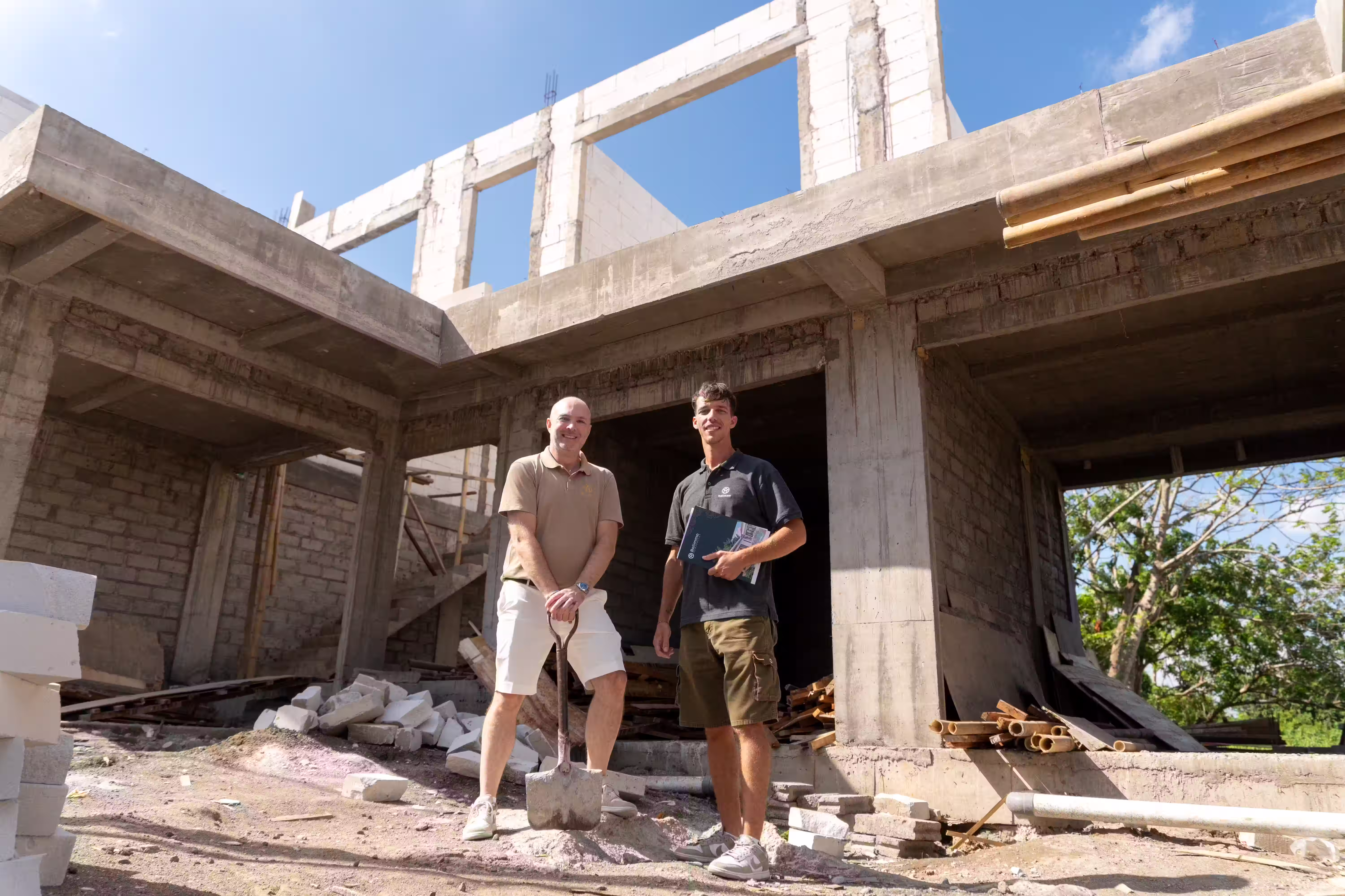 Construction de villas à Bali supervisée par Balimmo, constructeur expert local